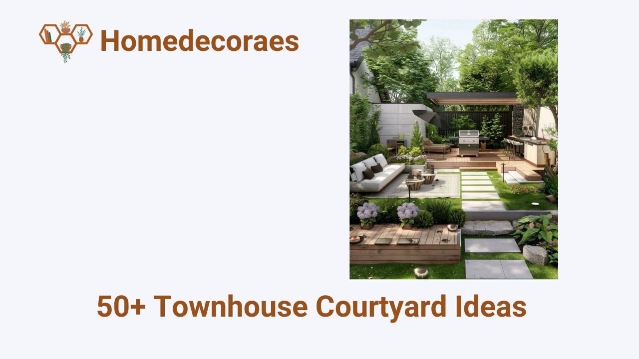 50+ Townhouse Courtyard Ideas