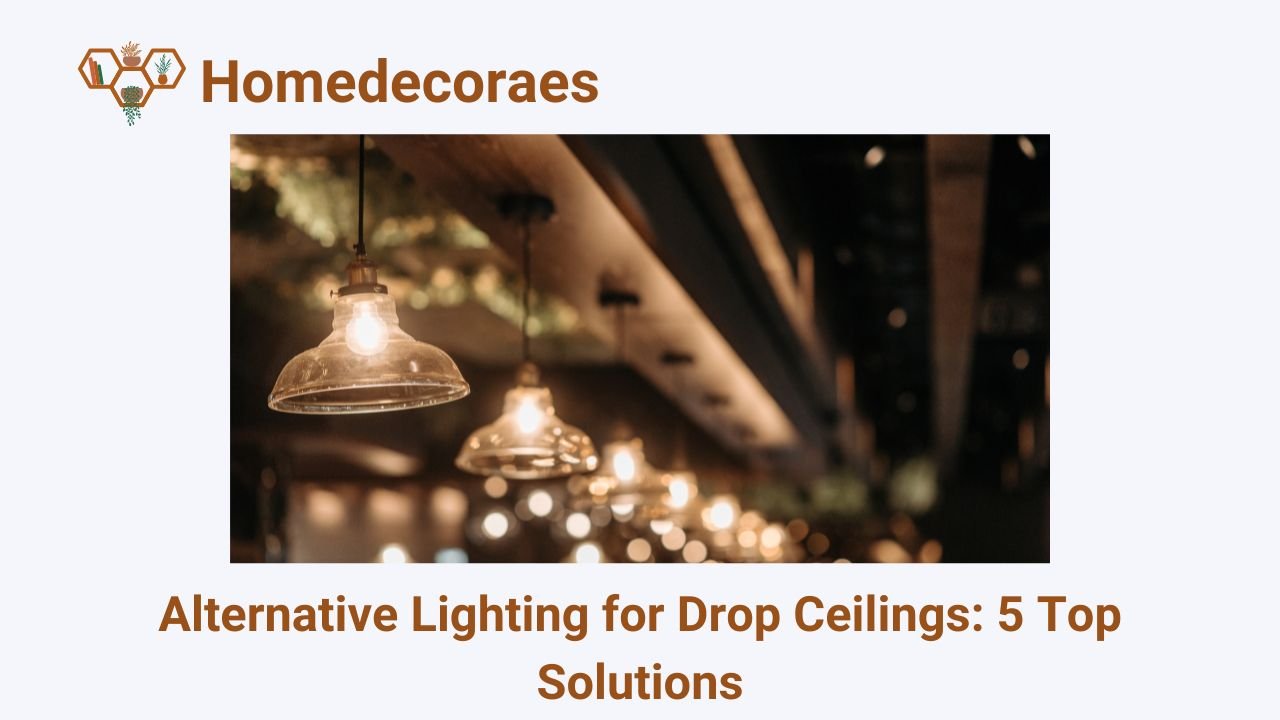 Alternative Lighting for Drop Ceilings 5 Top Solutions