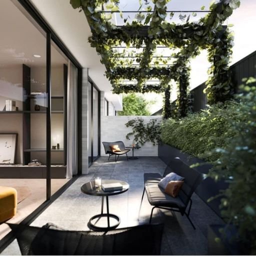 Courtyards with Vertical Gardens