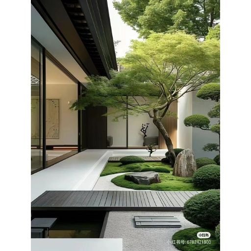 Lush and Green Courtyards