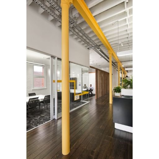 Steel Beams as Room Dividers