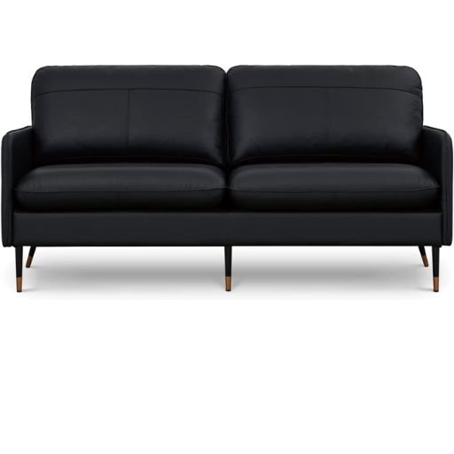 Z-Hom Top-Grain Leather Sofa