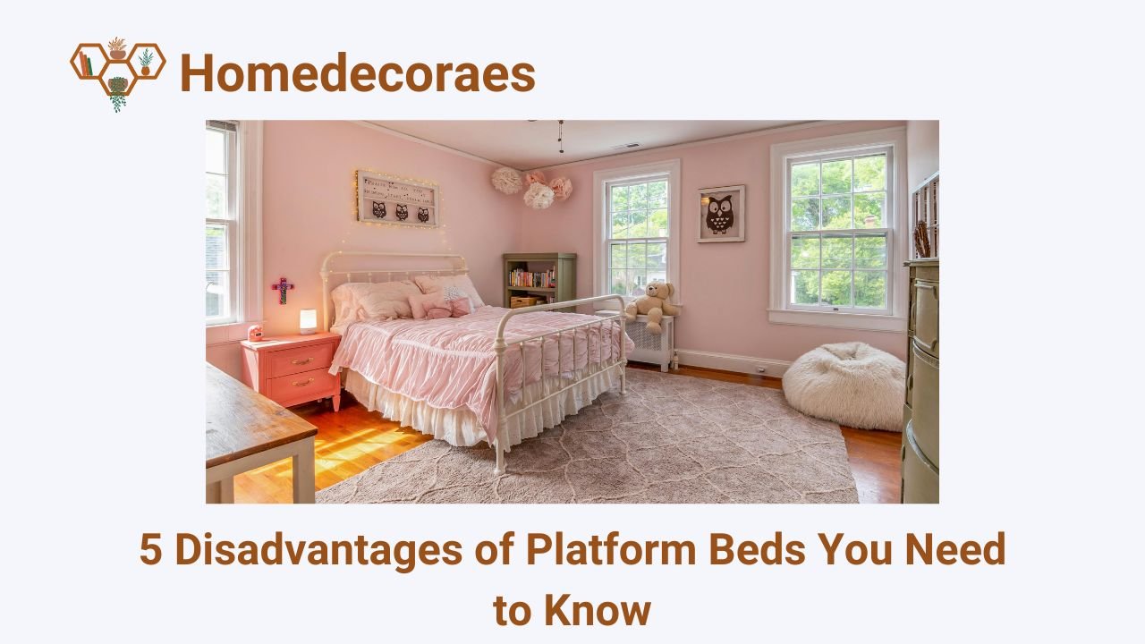 5 Disadvantages of Platform Beds You Need to Know