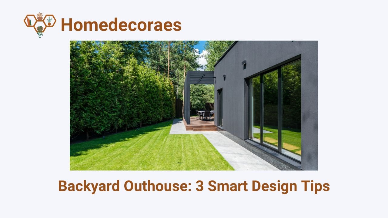 Backyard Outhouse 3 Smart Design Tips