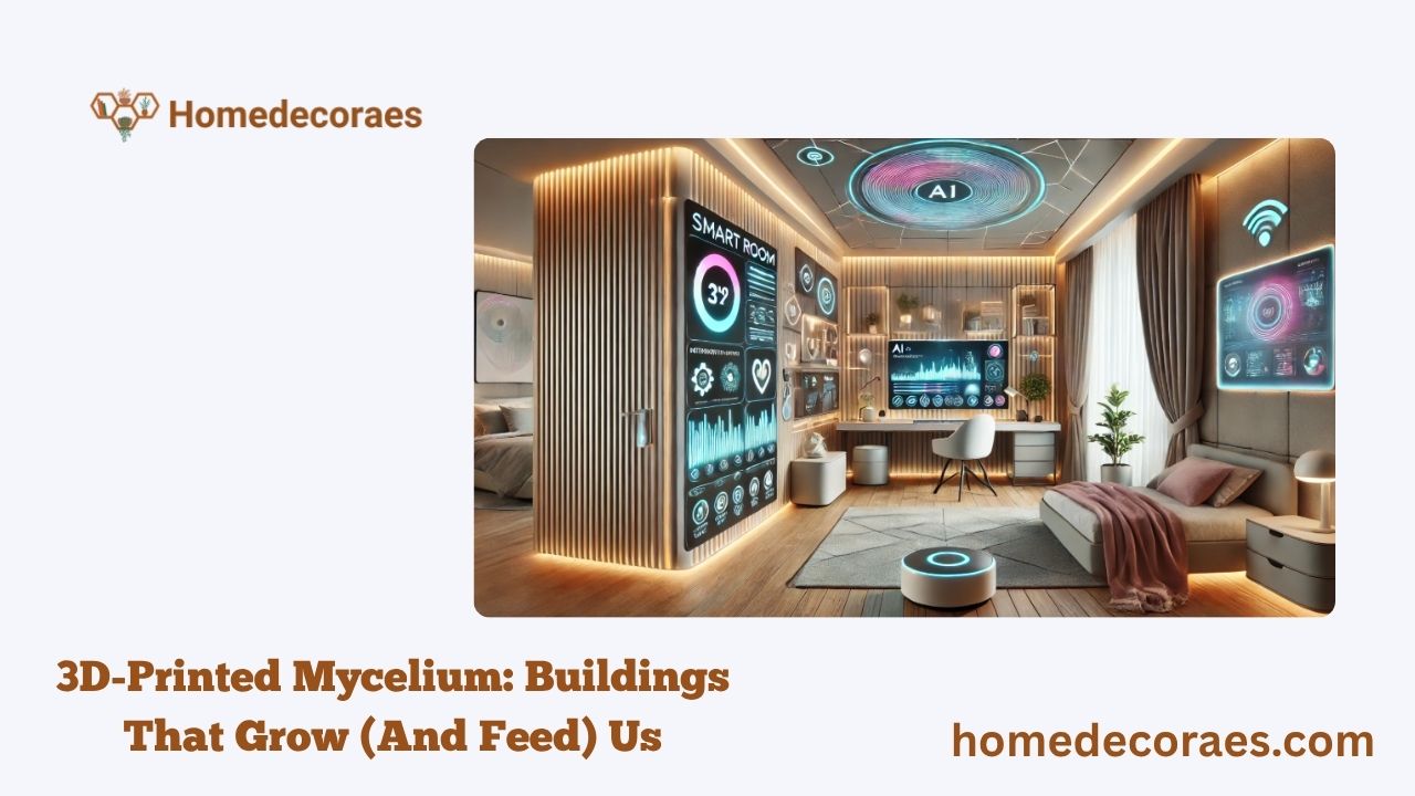 3D-Printed Mycelium Buildings That Grow (And Feed) Us