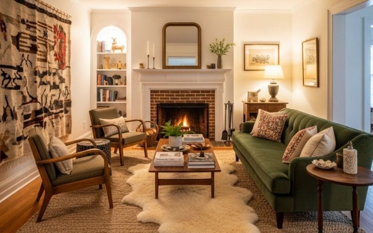 How to Arrange Furniture Around a Fireplace