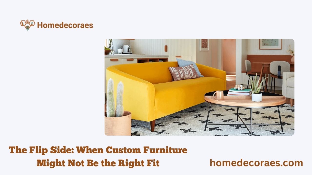 The Flip Side When Custom Furniture Might Not Be the Right Fit