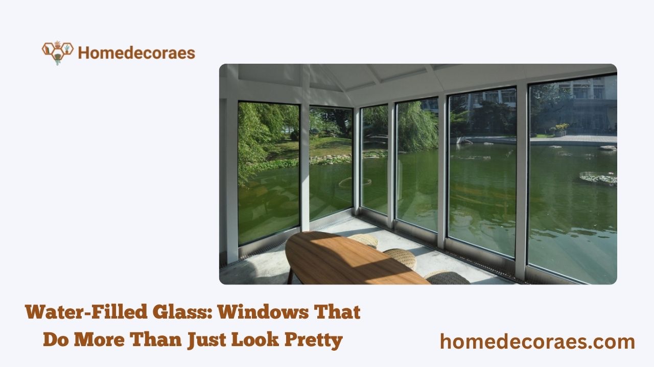 Water-Filled Glass Windows That Do More Than Just Look Pretty